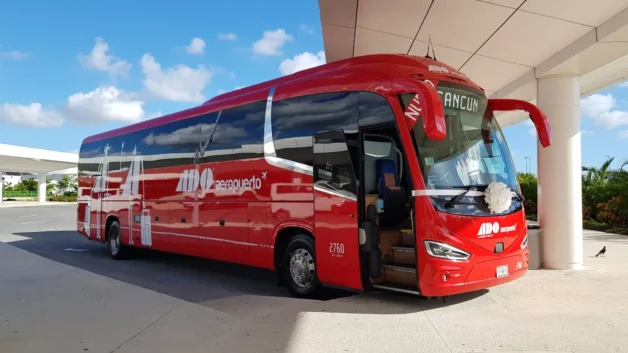 ADO bus from Cancun to Tulum