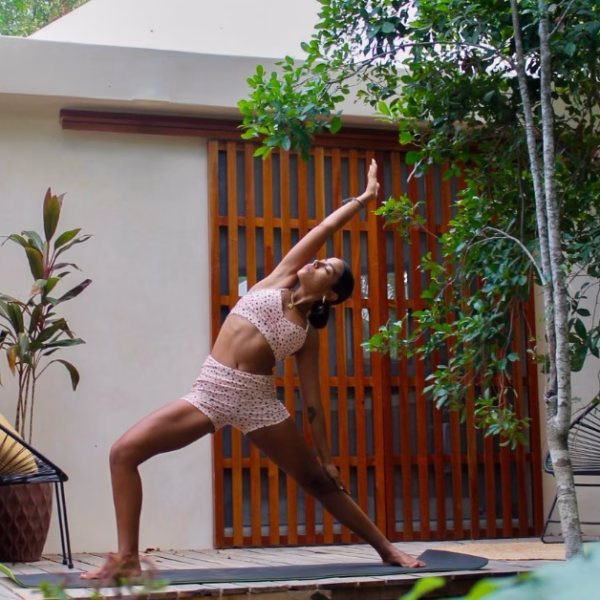 yoga class in tulum
