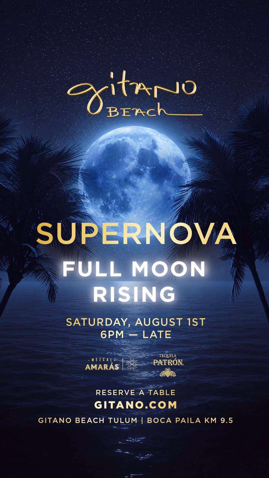 GITANO BEACH AUGUST 1