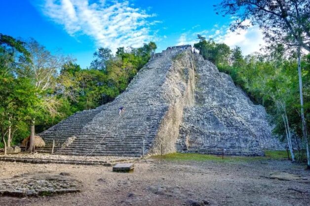 The Pyramid of Coba - a must see during your Day Trip from Tulum to Coba