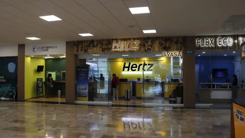 Tulum airport car rental 2