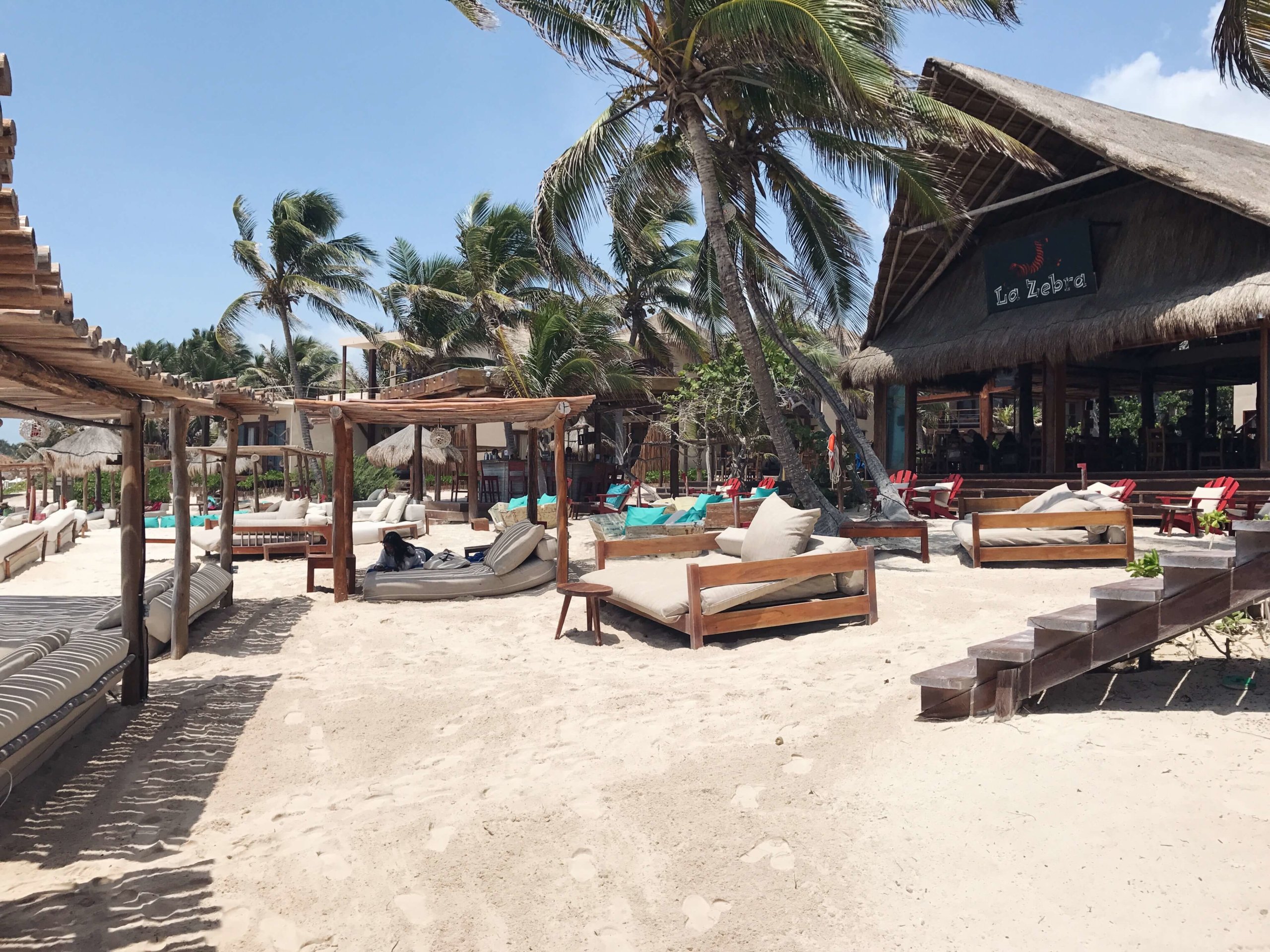 Best Hotels in Tulum - La Zebra Beachfront Hotel