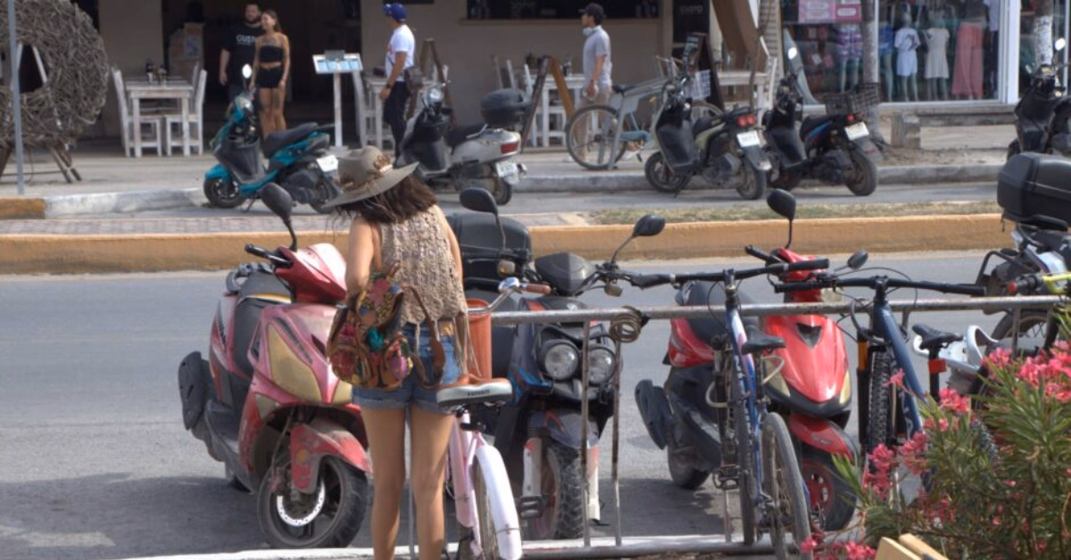 Bikes in Tulum