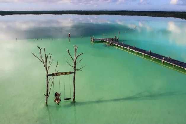 Lagoon in Tulum area